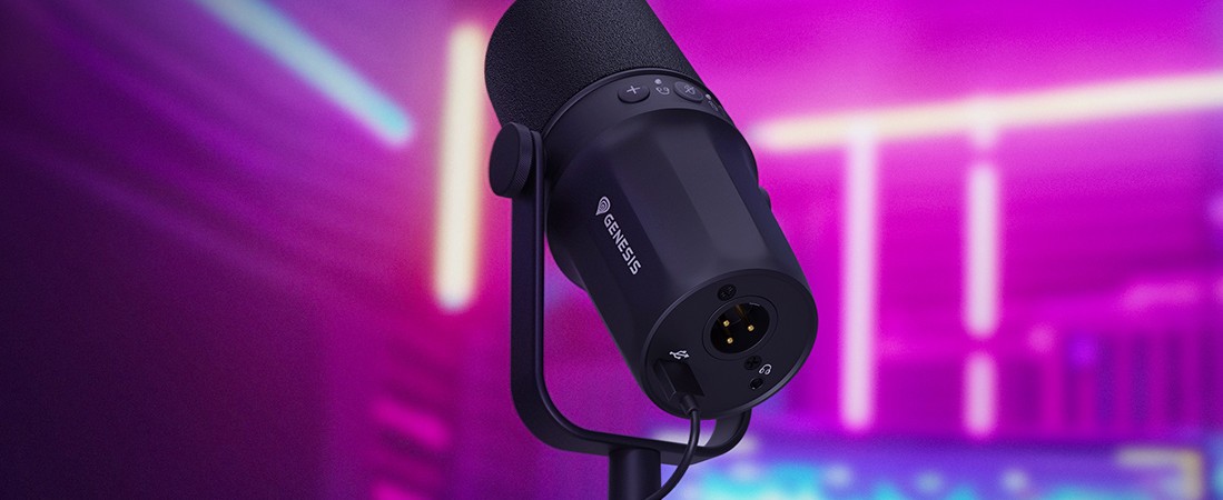 Гласът ви със студийна прецизност. Премиера на микрофона GENESIS Radium 750D.