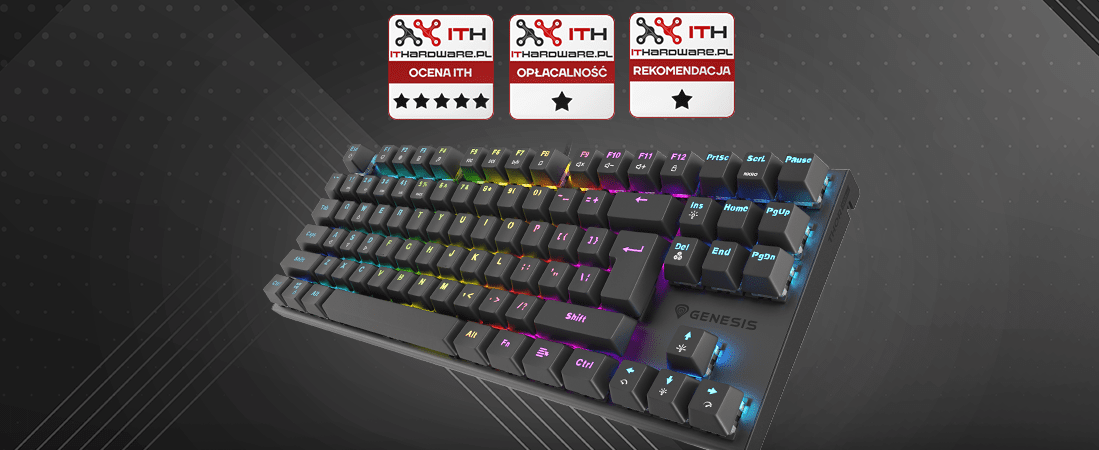 Genesis Thor 303 TKL Black с 3 награди от IThardware!