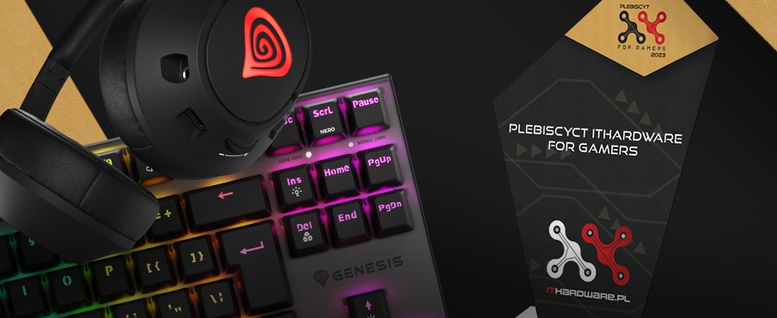 Гласувайте за продуктите на Genesis в анкетата на ITHardware For Gamers 2023!