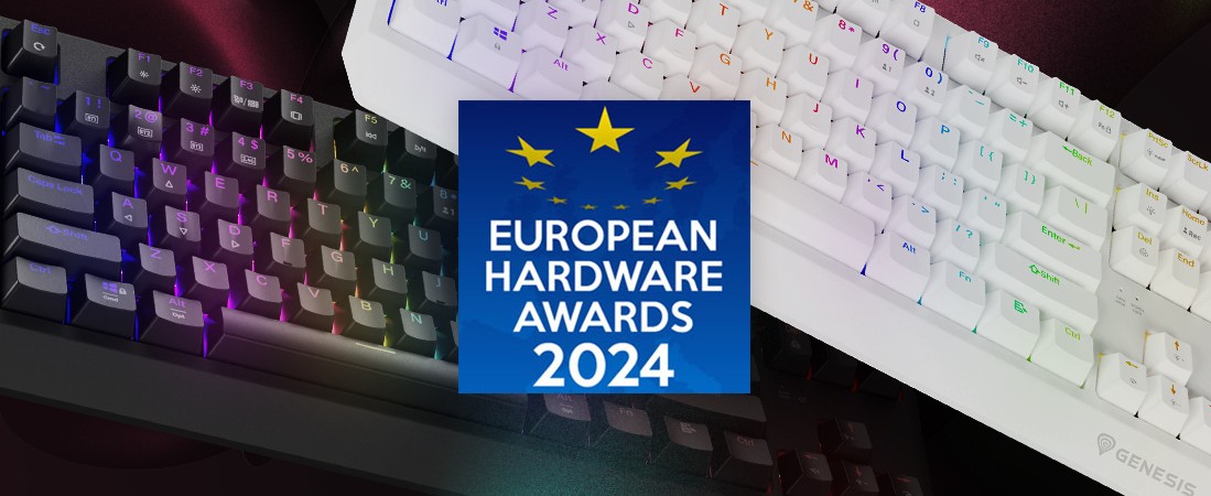 GENESIS Thor 230 TKL nominated in the European Hardware Awards 2024!
