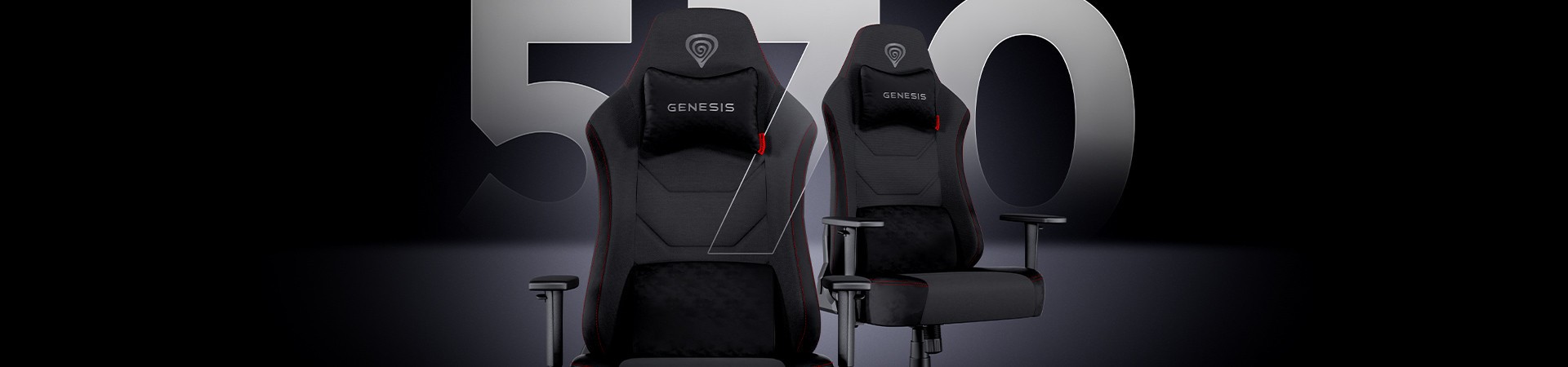 Безграничен комфорт. Запознайте се със стола GENESIS Nitro 570