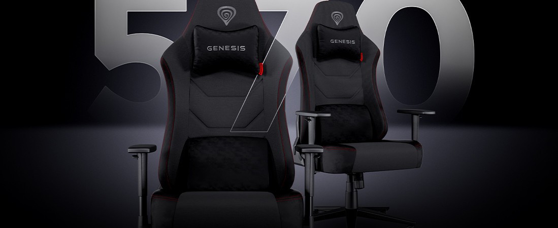 Безграничен комфорт. Запознайте се със стола GENESIS Nitro 570