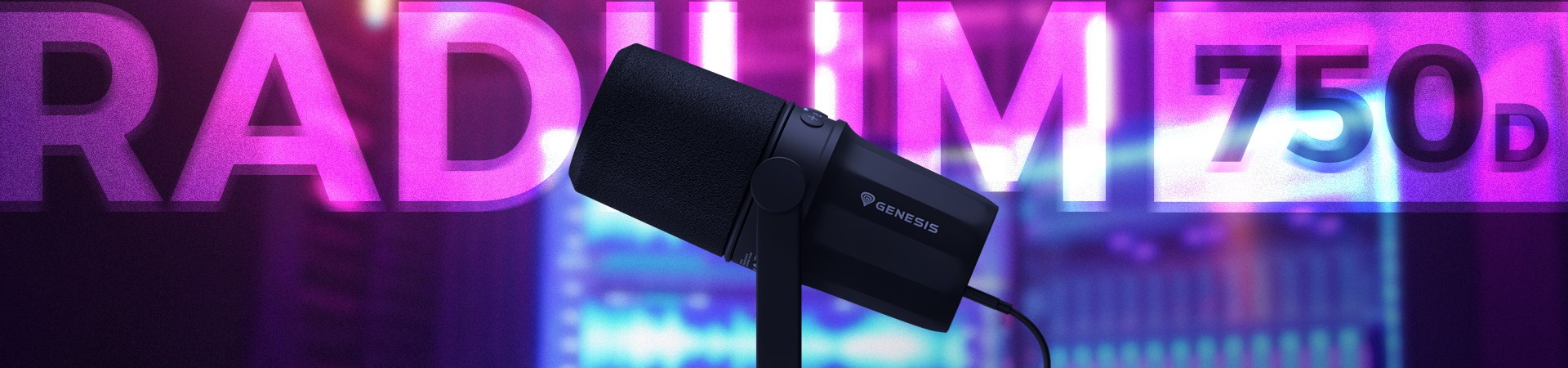 Гласът ви със студийна прецизност. Премиера на микрофона GENESIS Radium 750D.