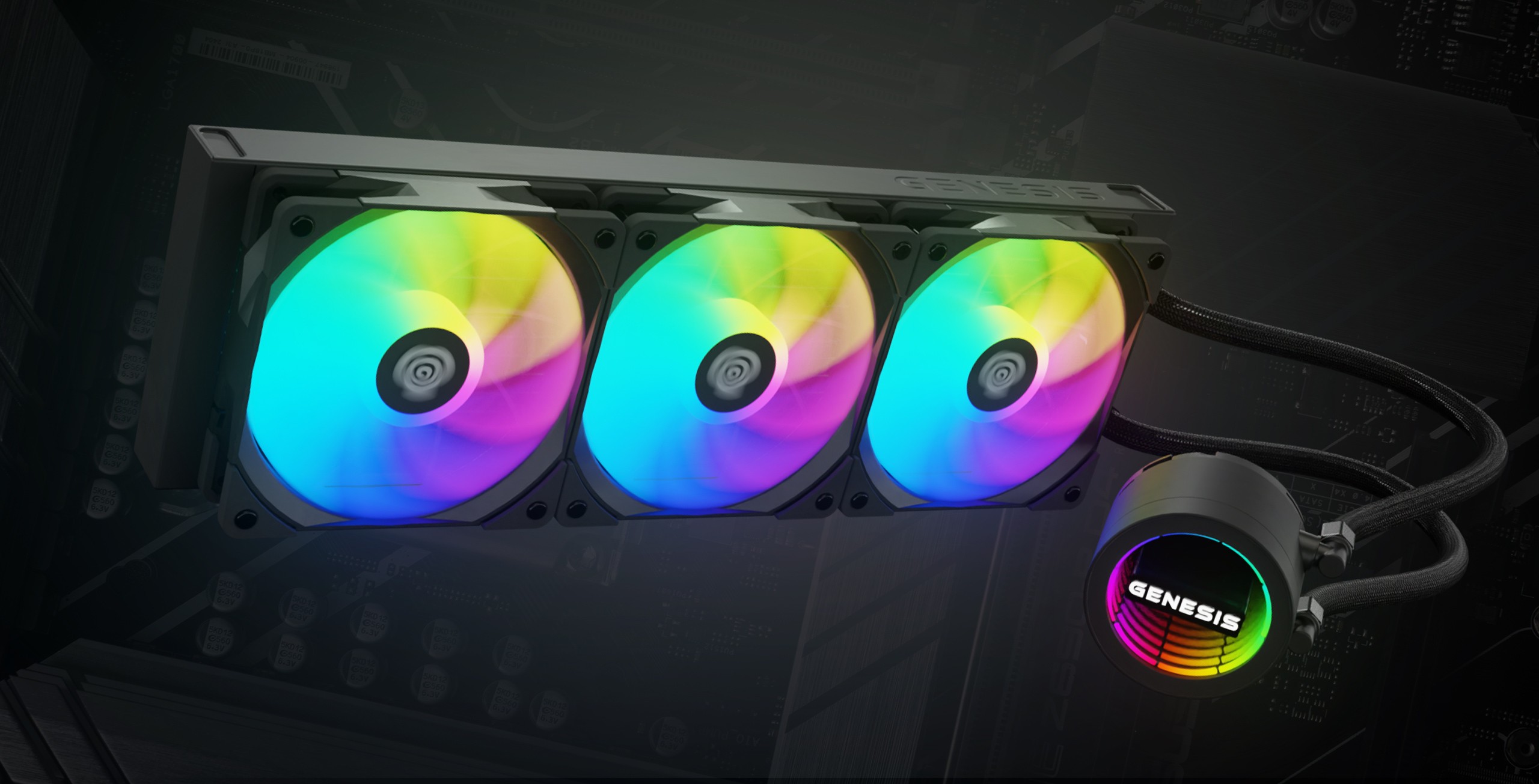 Genesis Hydria 360 ARGB ЧЕРЕН