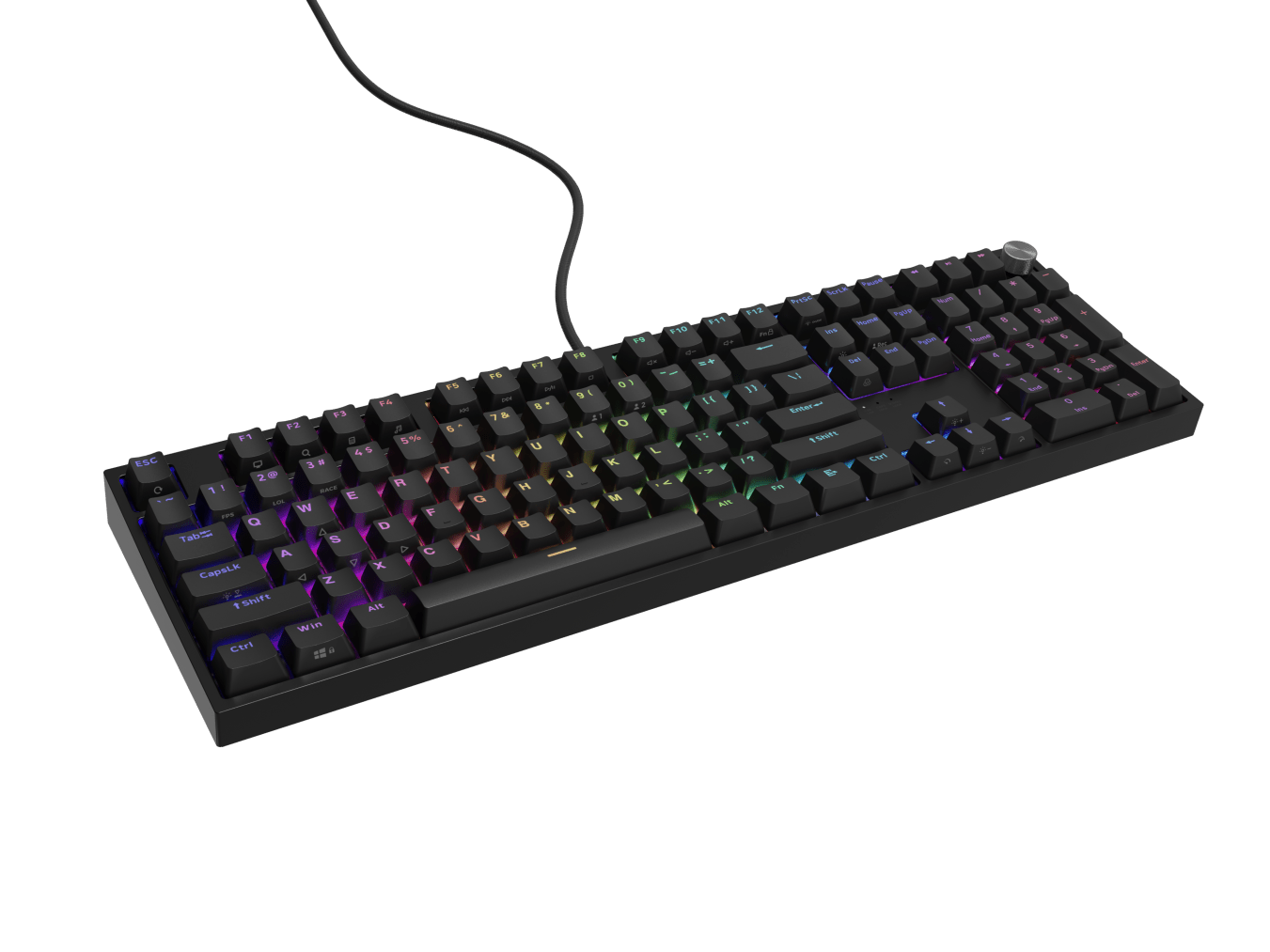 Genesis Thor 404 ЧЕРНА (GATERON YELLOW PRO)