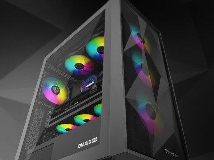 Genesis Diaxid 605 ARGB Черен