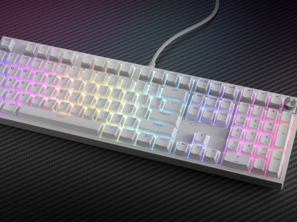 Genesis Thor 404 БЯЛА (GATERON YELLOW PRO)