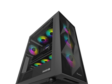 Genesis Diaxid 605 ARGB Черен