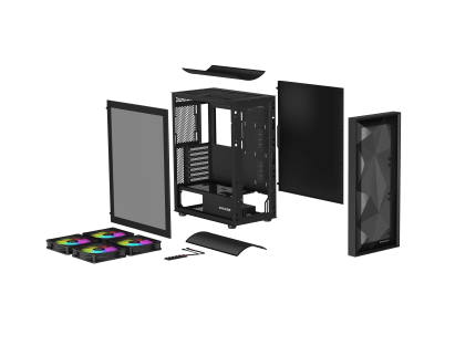 Genesis Diaxid 605 ARGB Черен