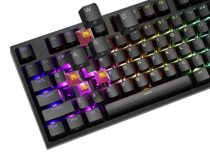 Genesis Thor 404 ЧЕРНА (OUTEMU PEACH SILENT V3)