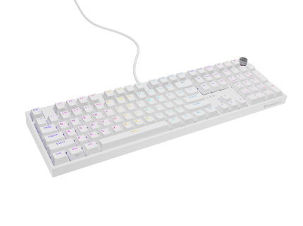 Genesis Thor 404 БЯЛА (GATERON YELLOW PRO)