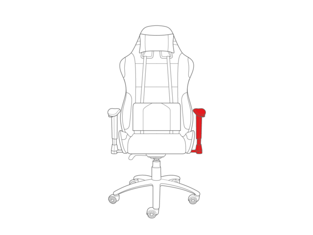 Genesis ARMREST LEFT